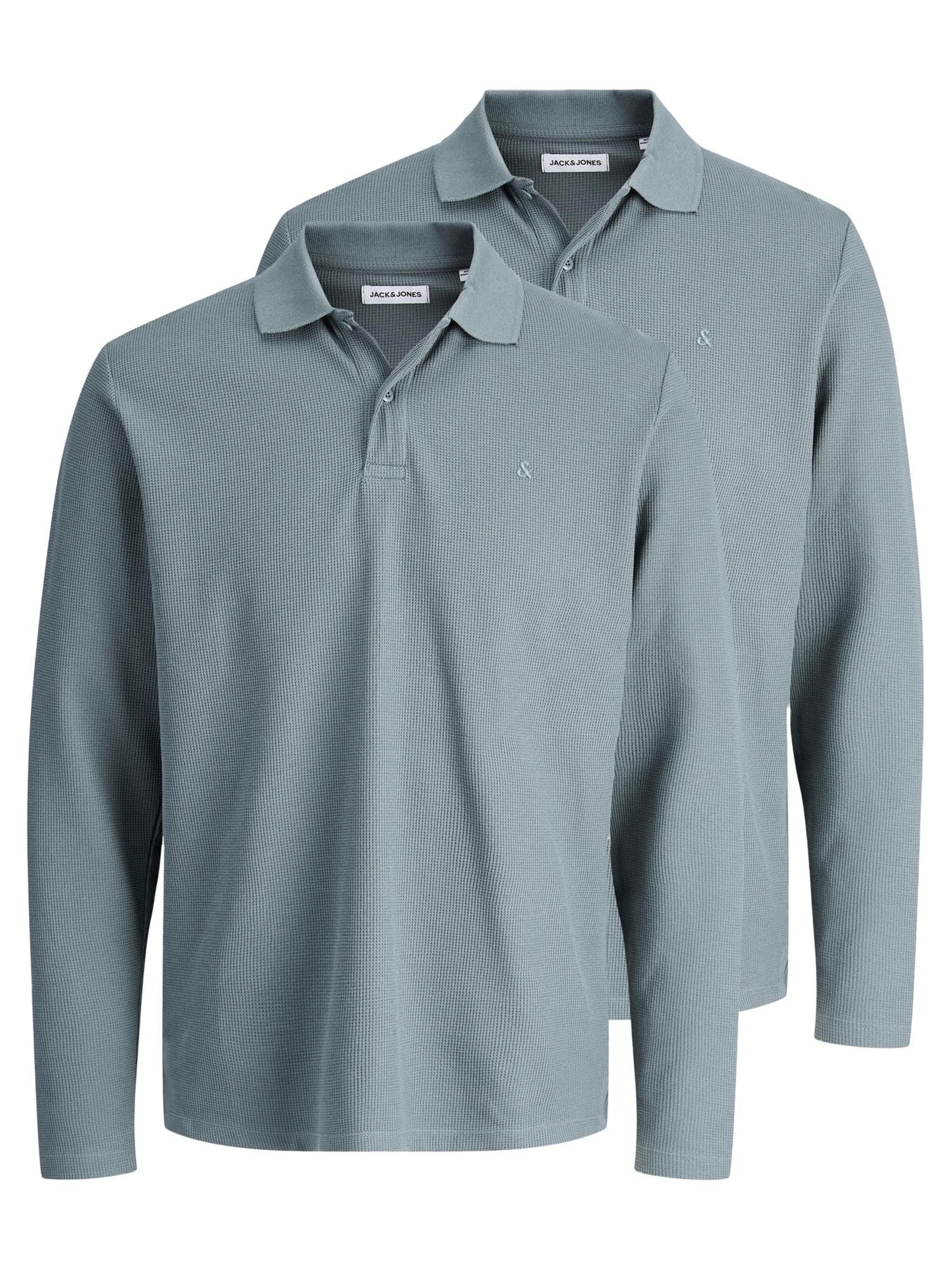 JACK & JONES Shirt 'Austin' in Grey: front