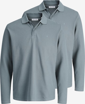 JACK & JONES Shirt 'Austin' in Grey: front