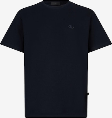 T-Shirt 'LIU JO UOMO T-SHIRT BASICCONTRA T-SHIRT' Liu Jo en bleu : devant