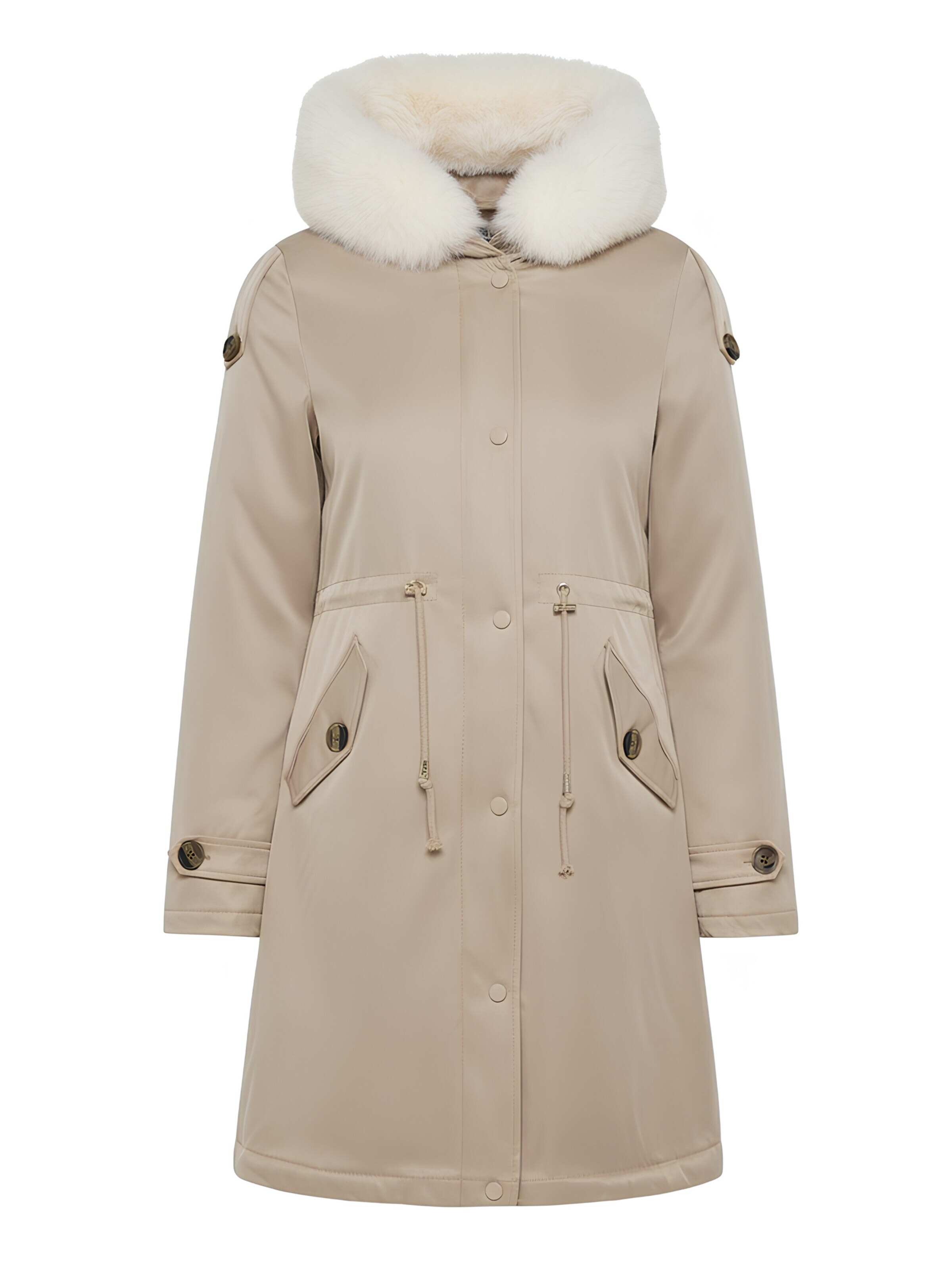 Parka invernale 'Overland Parka N701' di Artika Icewear in beige: frontale