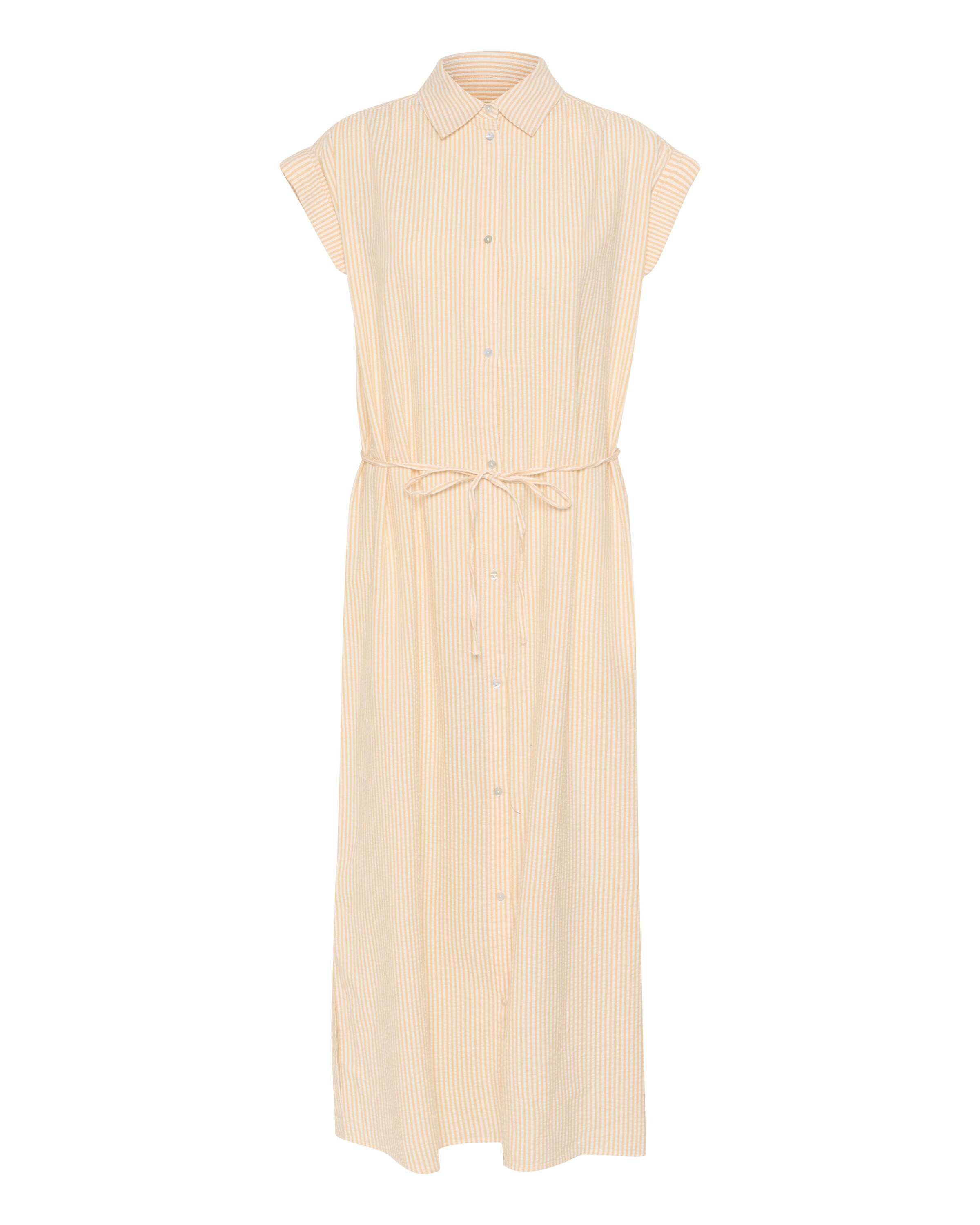 SAINT TROPEZ Blusekjole i beige: forside