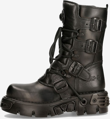 Stivale 'M-373-S18' di New Rock in nero: frontale