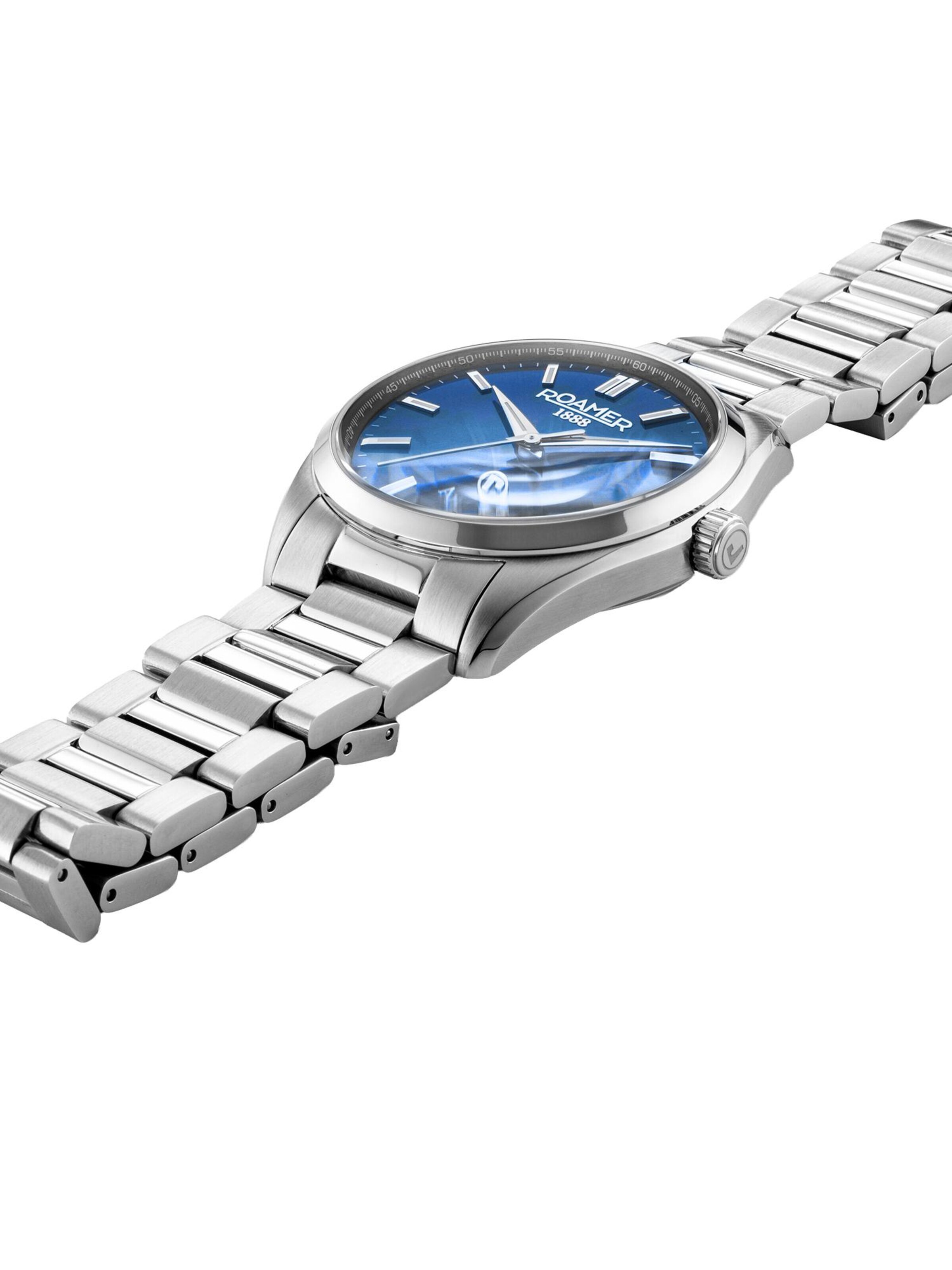 Roamer Analoguhr 'Elite'‌‌‌ in Blau