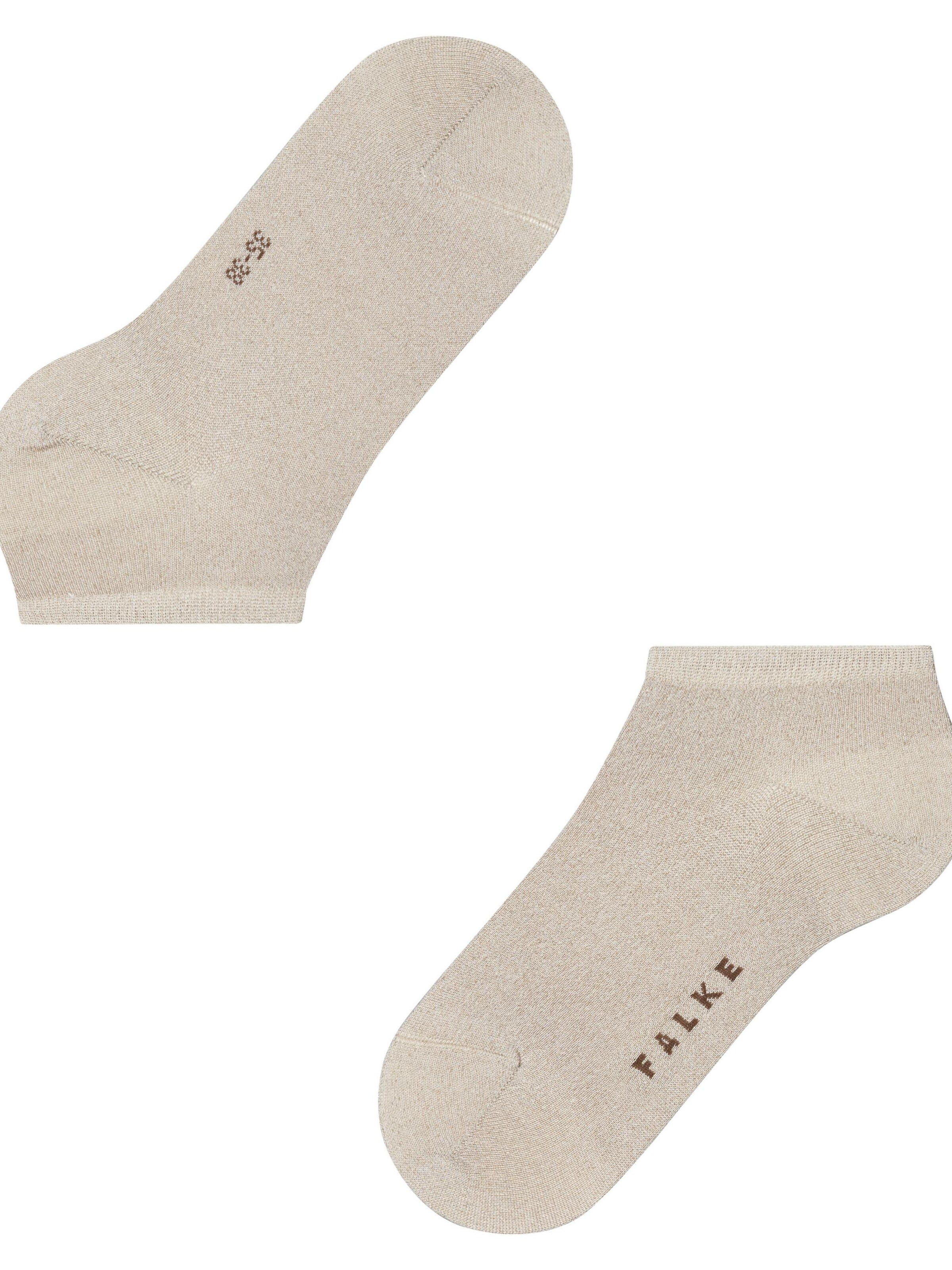 FALKE Ankle Socks 'Shiny' in Silver