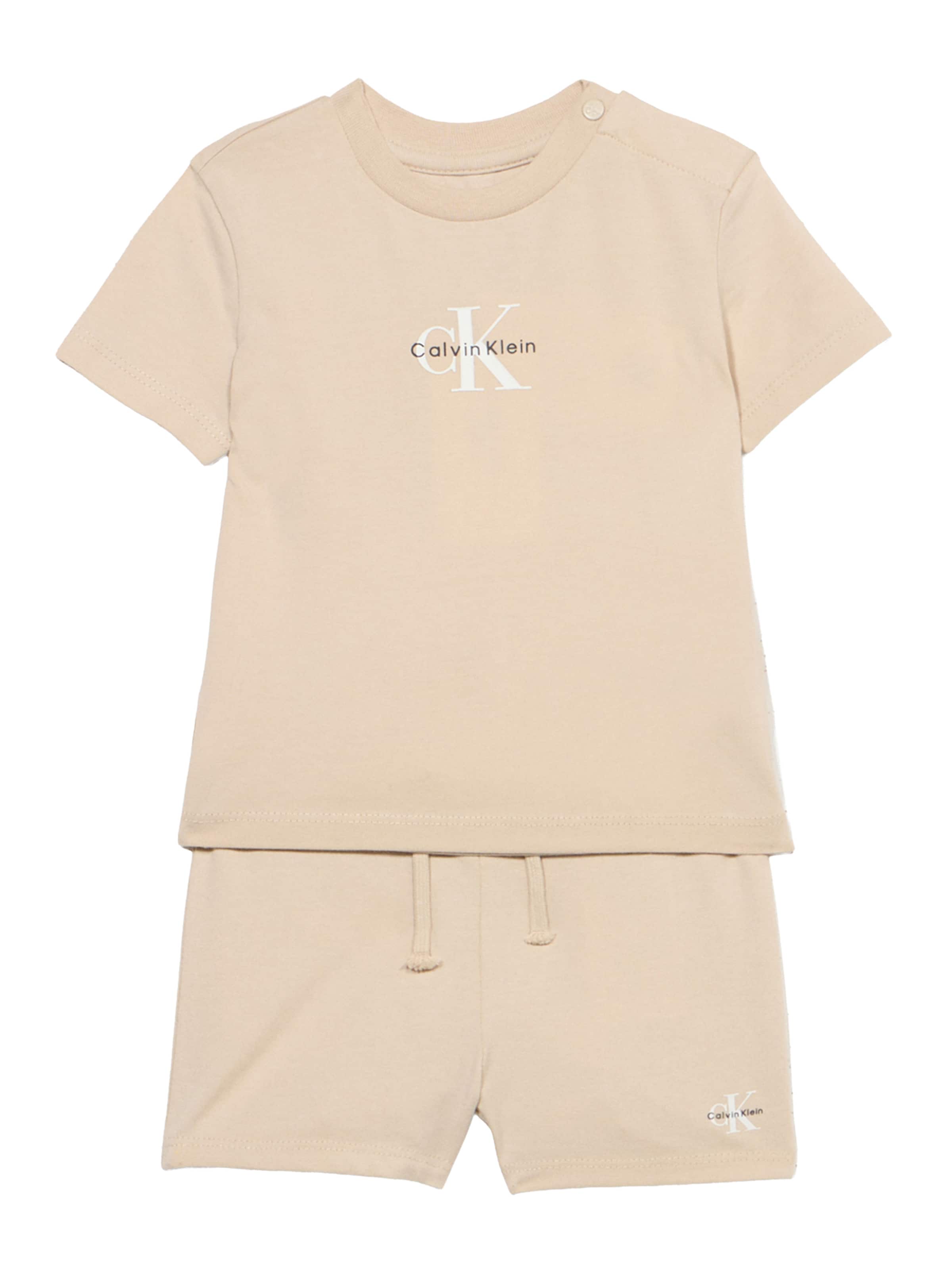 Calvin Klein Jeans Σετ σε μπεζ: μπροστά