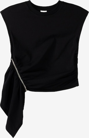 Bershka Top in Schwarz: predná strana