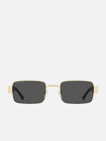 DSQUARED2 Sunglasses in Gold: front