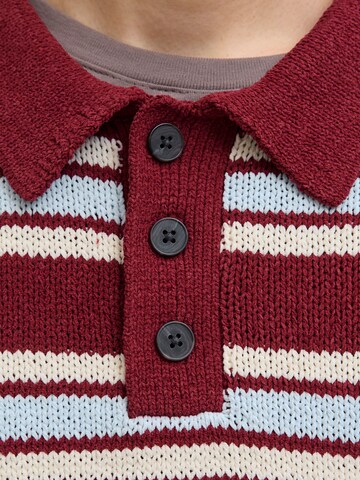 Pull-over 'JORCambridge' JACK & JONES en rouge