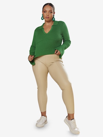 Chi Chi London Sweater in Green