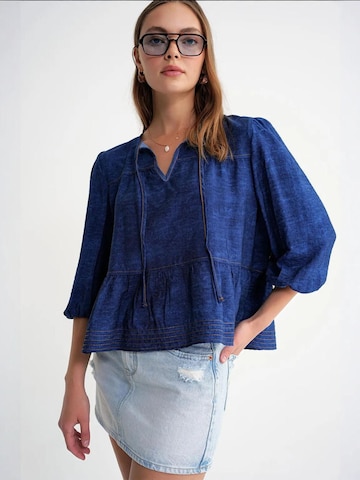 MixRay Blouse in Blauw