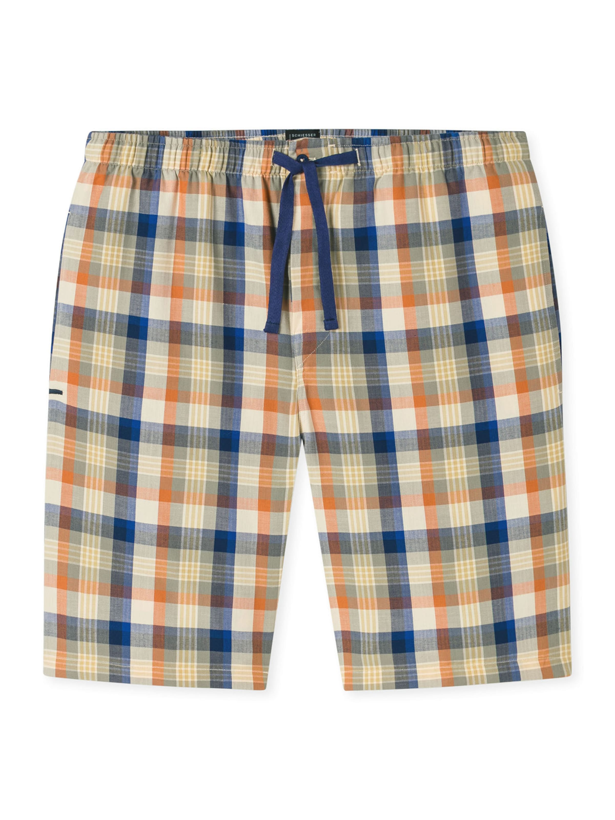 Pantalon de pyjama ' Mix & Relax ' SCHIESSER en beige : devant