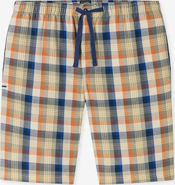 Pantalon de pyjama ' Mix & Relax ' SCHIESSER en beige : devant