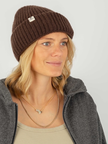NOORLYS Beanie 'ALMA' in Brown