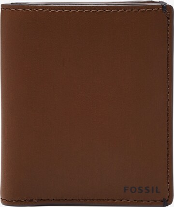 FOSSIL Wallet in Brown: front