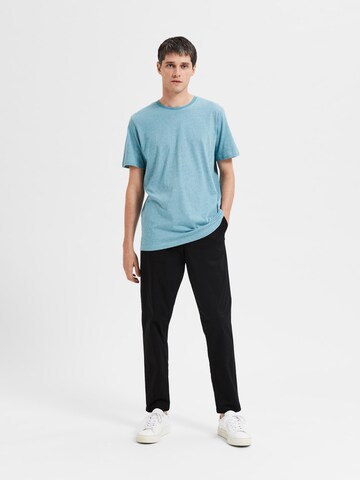 SELECTED HOMME T-Shirt 'Aspen' in Grün