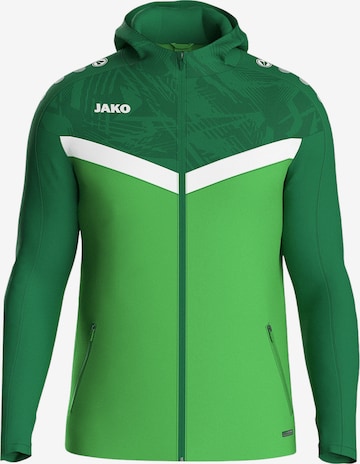 JAKO Sportjacke in Grün: Vorderseite