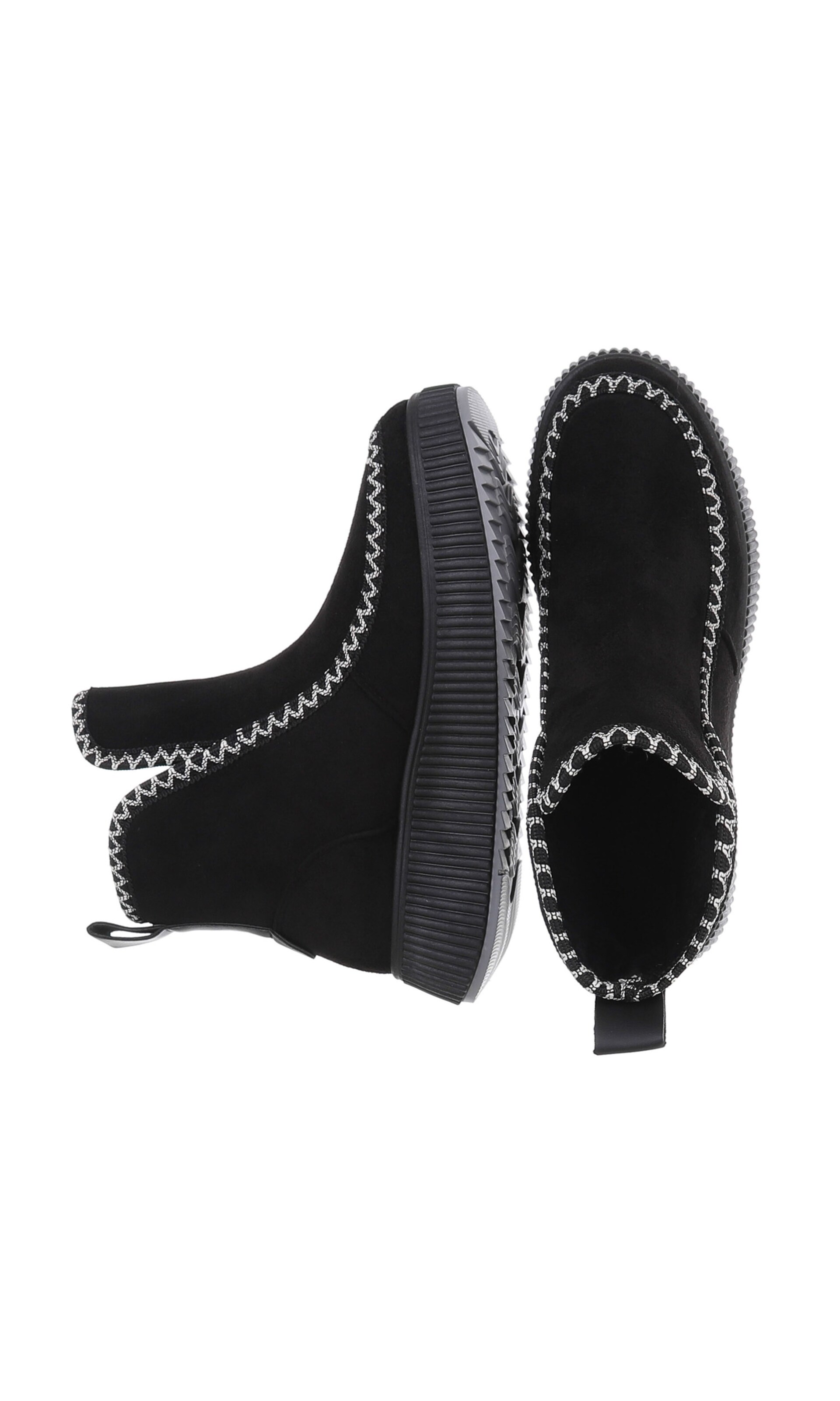 Ital-Design Ankle Boots in Black