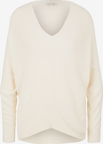 Pullover di TOM TAILOR in beige: frontale