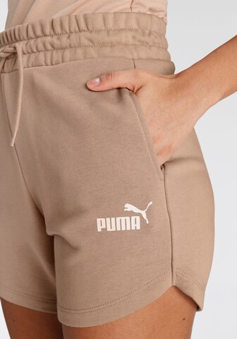 PUMA Regular Sporthose in Beige