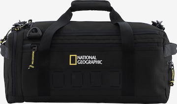 National Geographic Travel Bag 'EXPLORER III' in Black: front