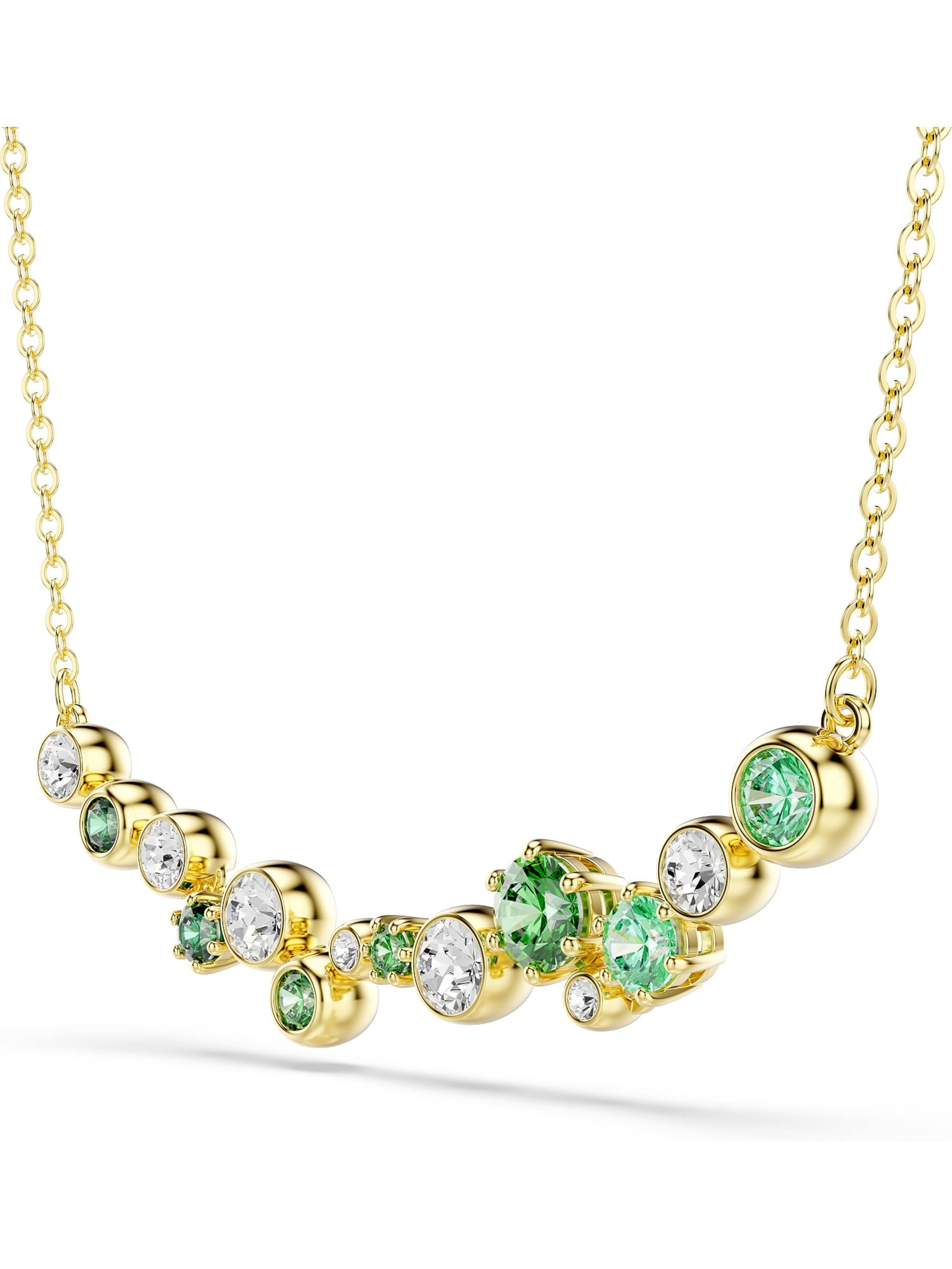 Swarovski Necklace in Green