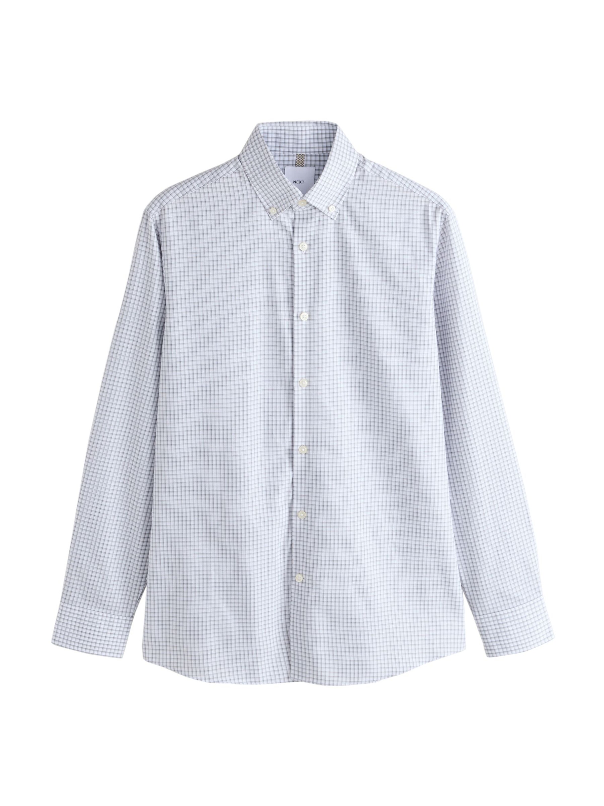 Next Hemd in hellgrau, Produktansicht