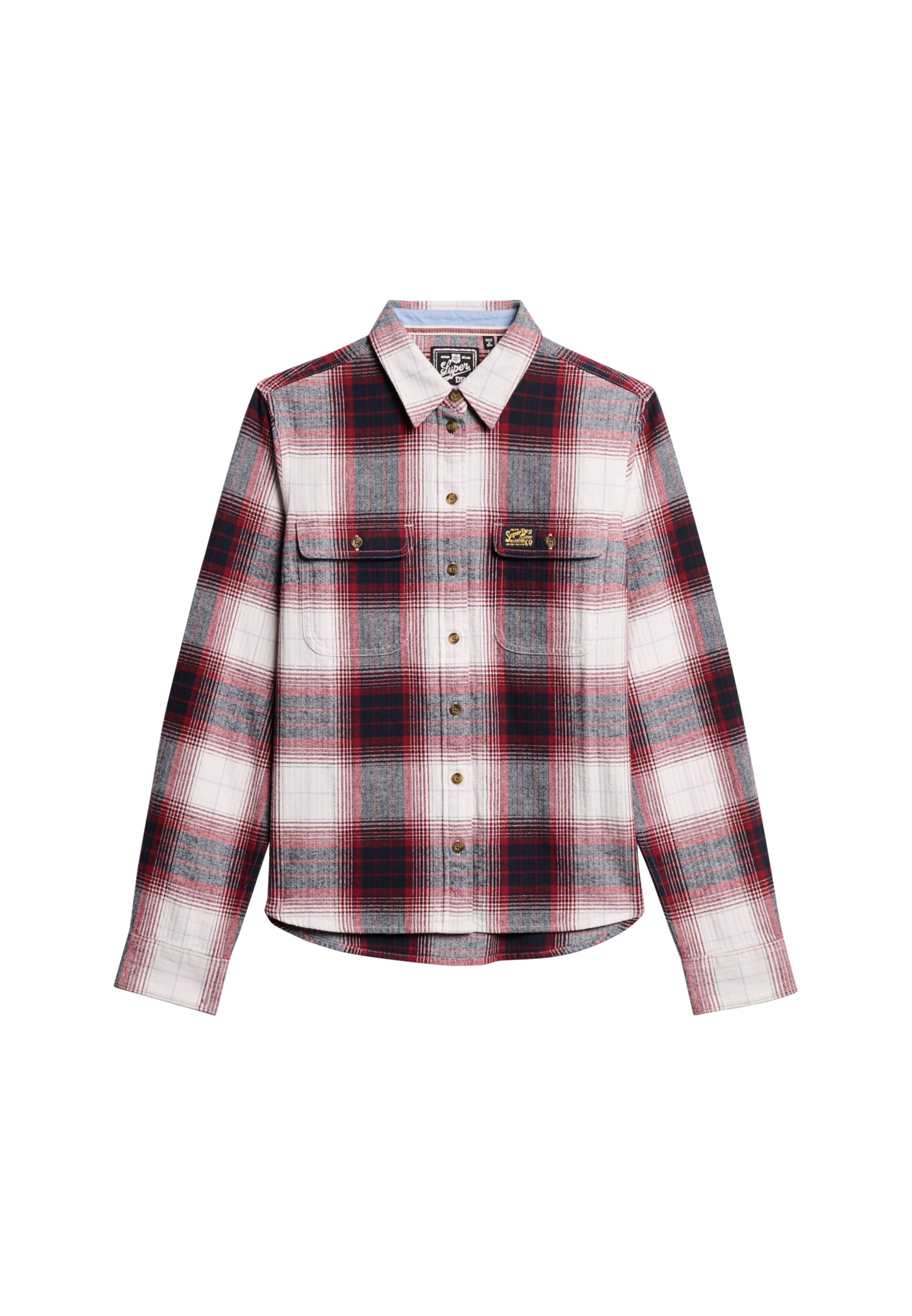 Chemisier Superdry & Co en rouge : devant