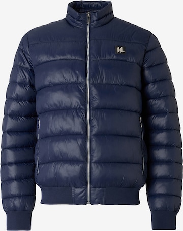 Karl Lagerfeld Välikausitakki värissä sininen: etupuoli