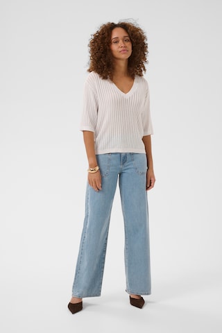 Pull-over 'KAAbalina' Kaffe en blanc