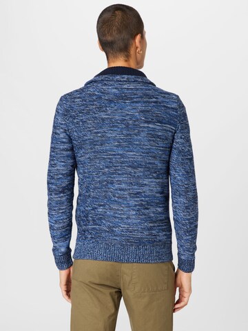 TOM TAILOR Knit Cardigan in Blue