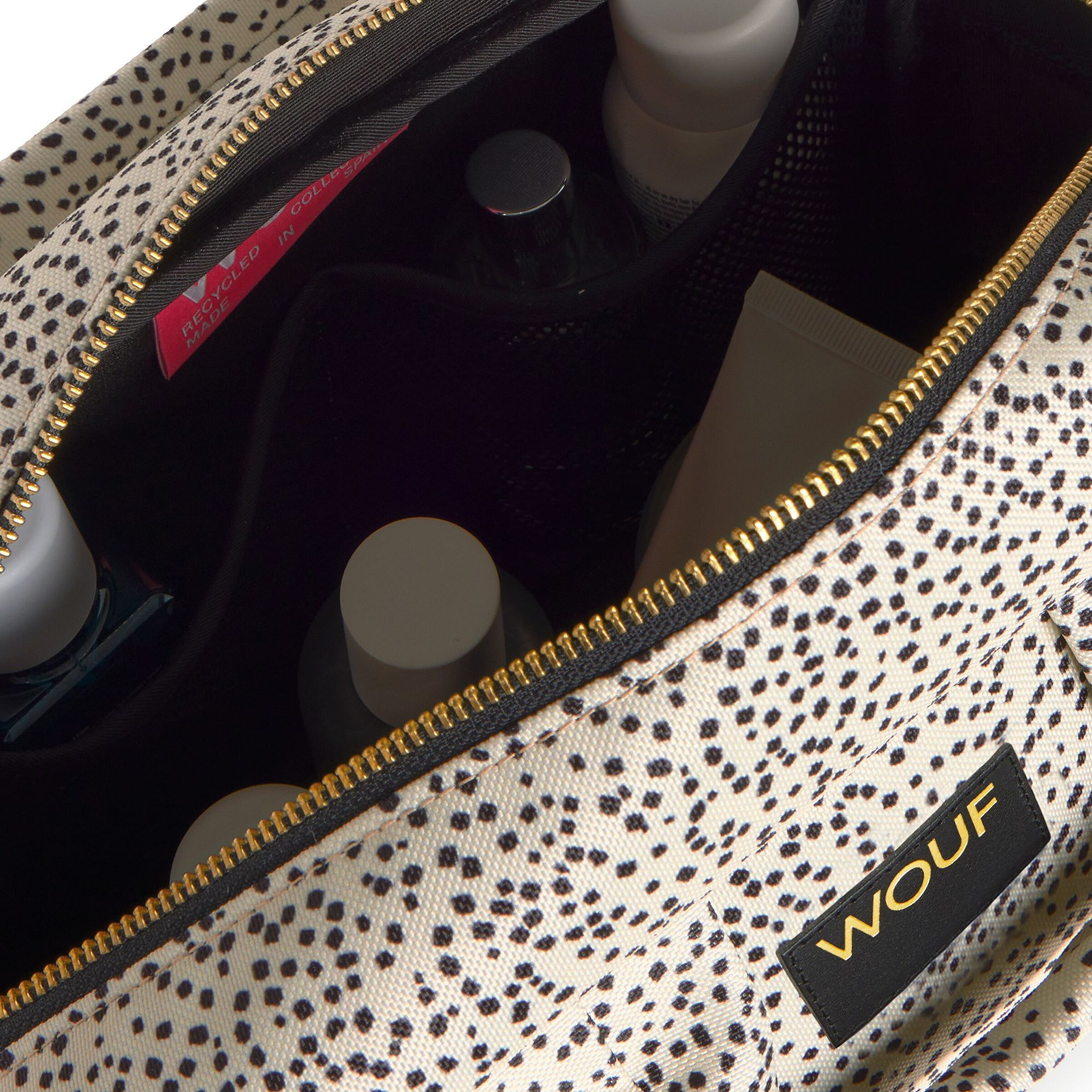 Trousses de toilette 'Daily' Wouf en beige