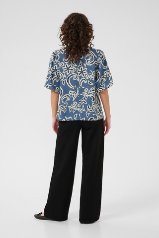 Chemisier 'Dahlia' Kaffe en bleu