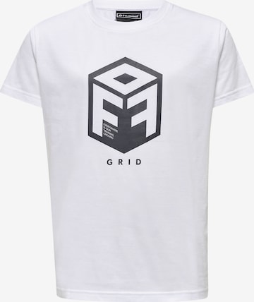 Hummel Performance Shirt 'OFFGRID' in White: front