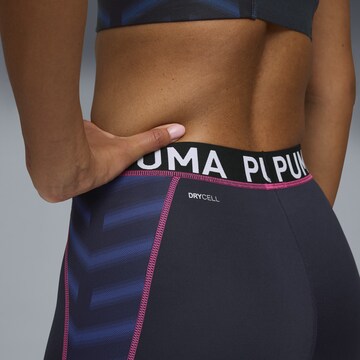 PUMA Skinny Workout Pants in Blue