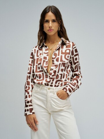 Salsa Jeans Blouse in White: front
