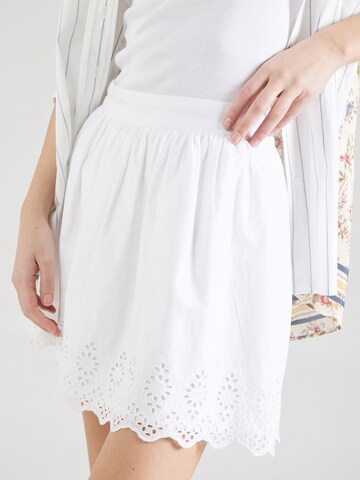 ONLY - Falda 'LOU' en blanco