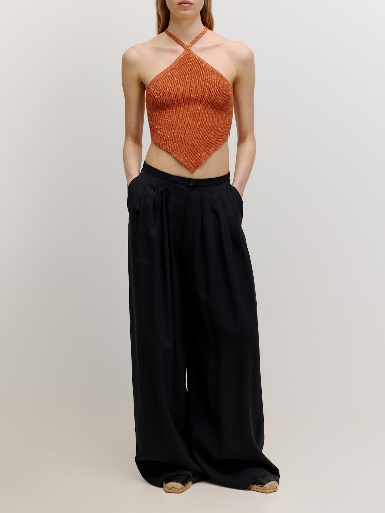 EDITED Producten Top 'Fabrizia' Lichtoranje