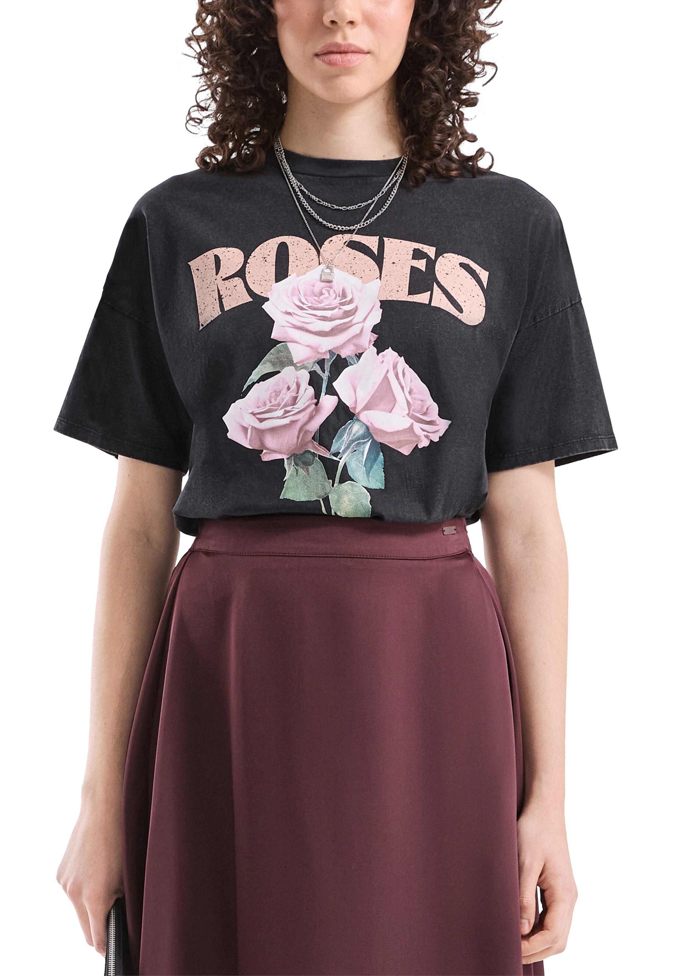 T-shirt QS en noir