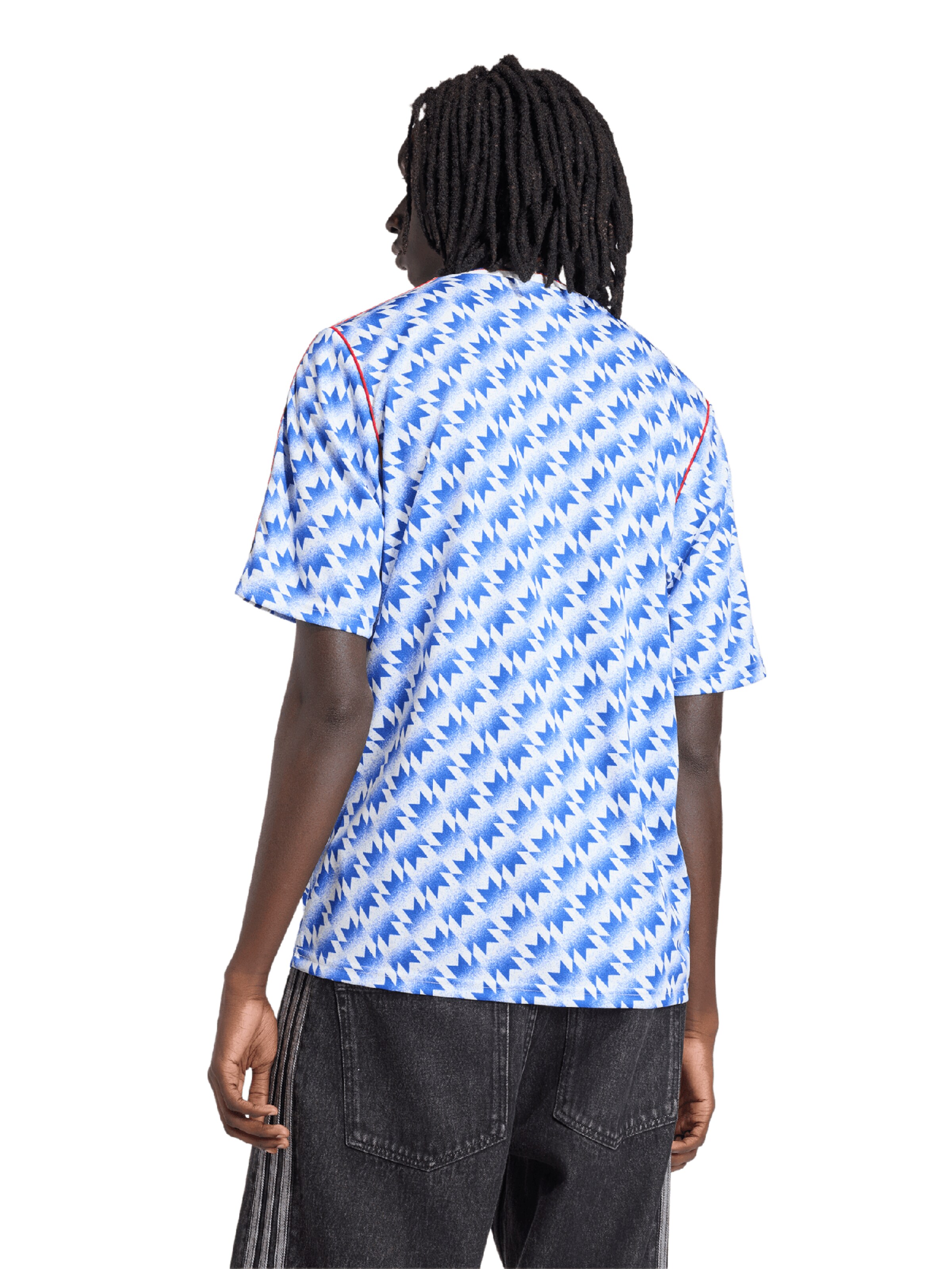 mėlyna ADIDAS PERFORMANCE Sportiniai marškinėliai 'MUFC A JSY 90'