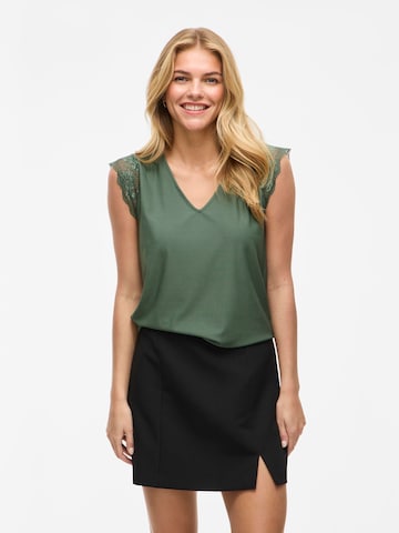 VILA Blouse 'VITrav' in Green: front