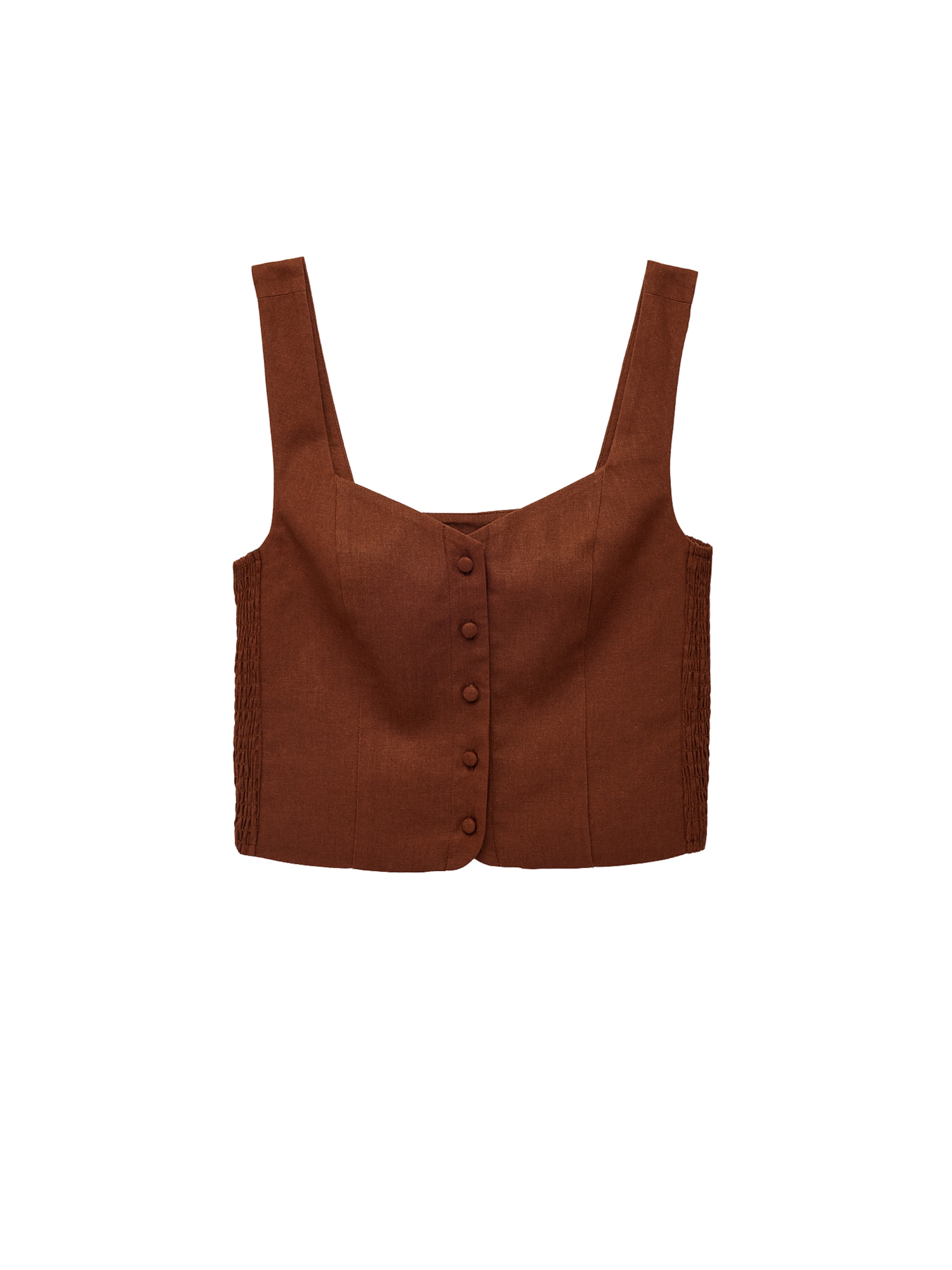 Koton Blouse in Bruin: voorkant