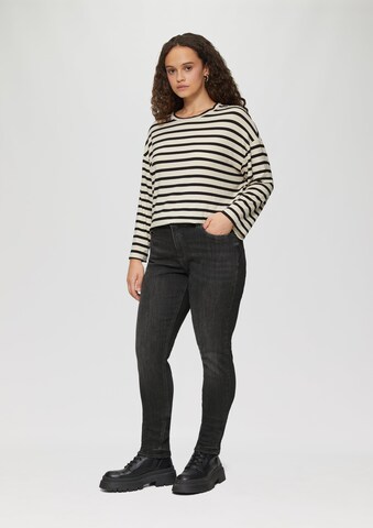 QS Skinny Jeans in Grey: front