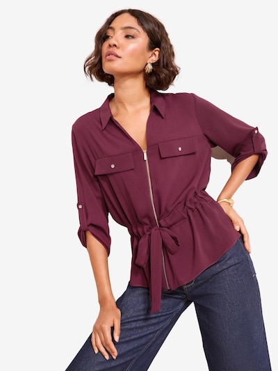 Friends Like These Bluza | burgund barva, Prikaz izdelka