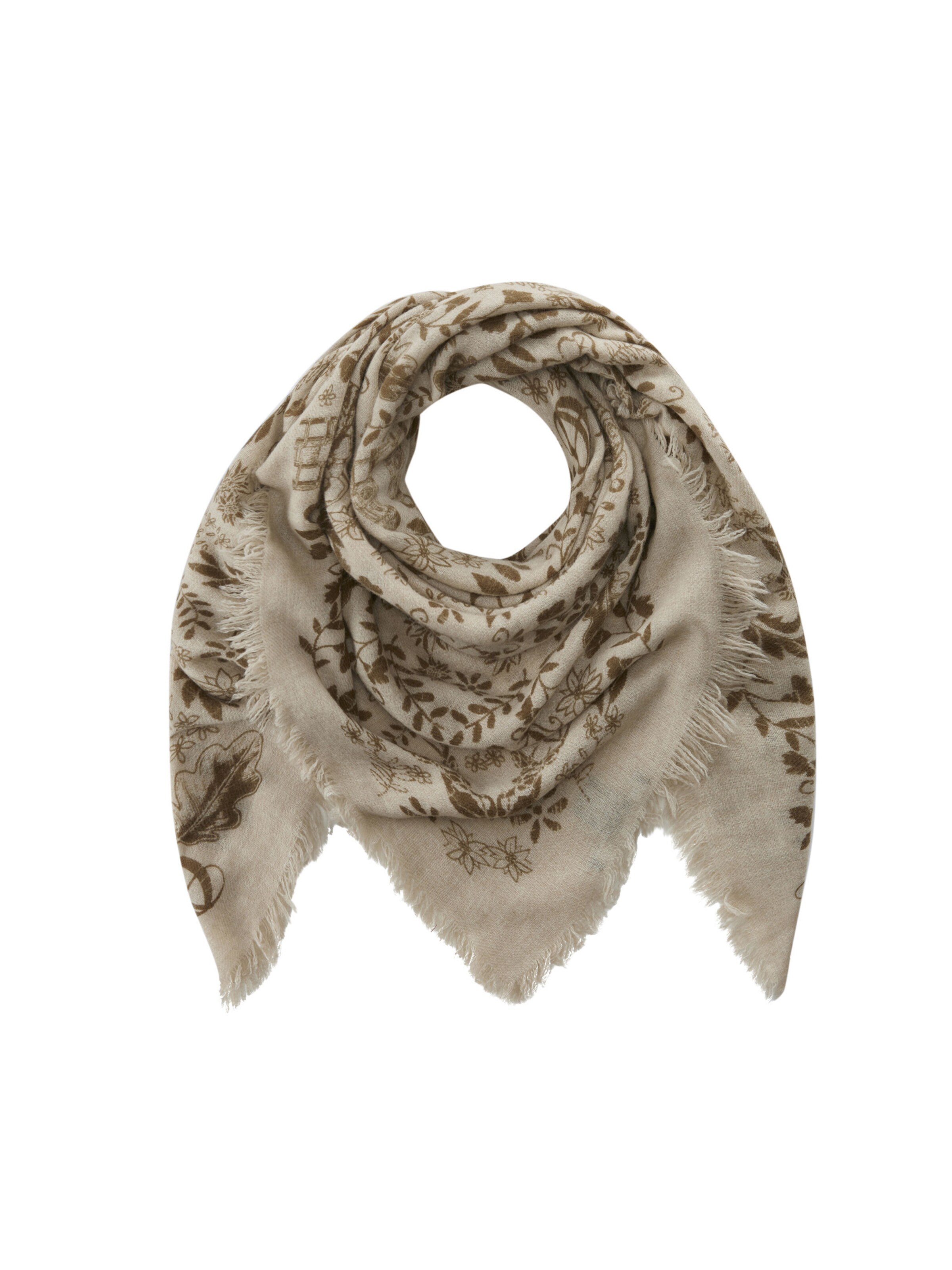 CODELLO Tuch in Beige: Vorderseite