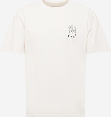 EDWIN Shirt 'Psychic Ika' in White: front
