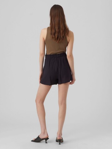 VERO MODA Baggy Trousers 'VMNatali' in Black