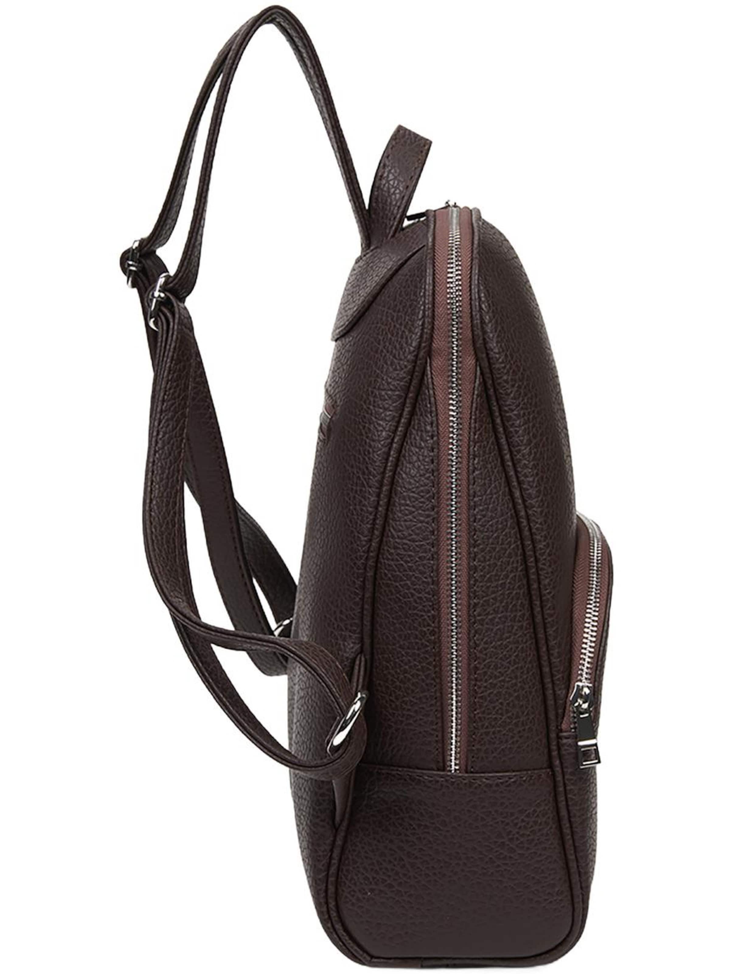 Desa Handbag 'DESA Damenrucksack' in Brown