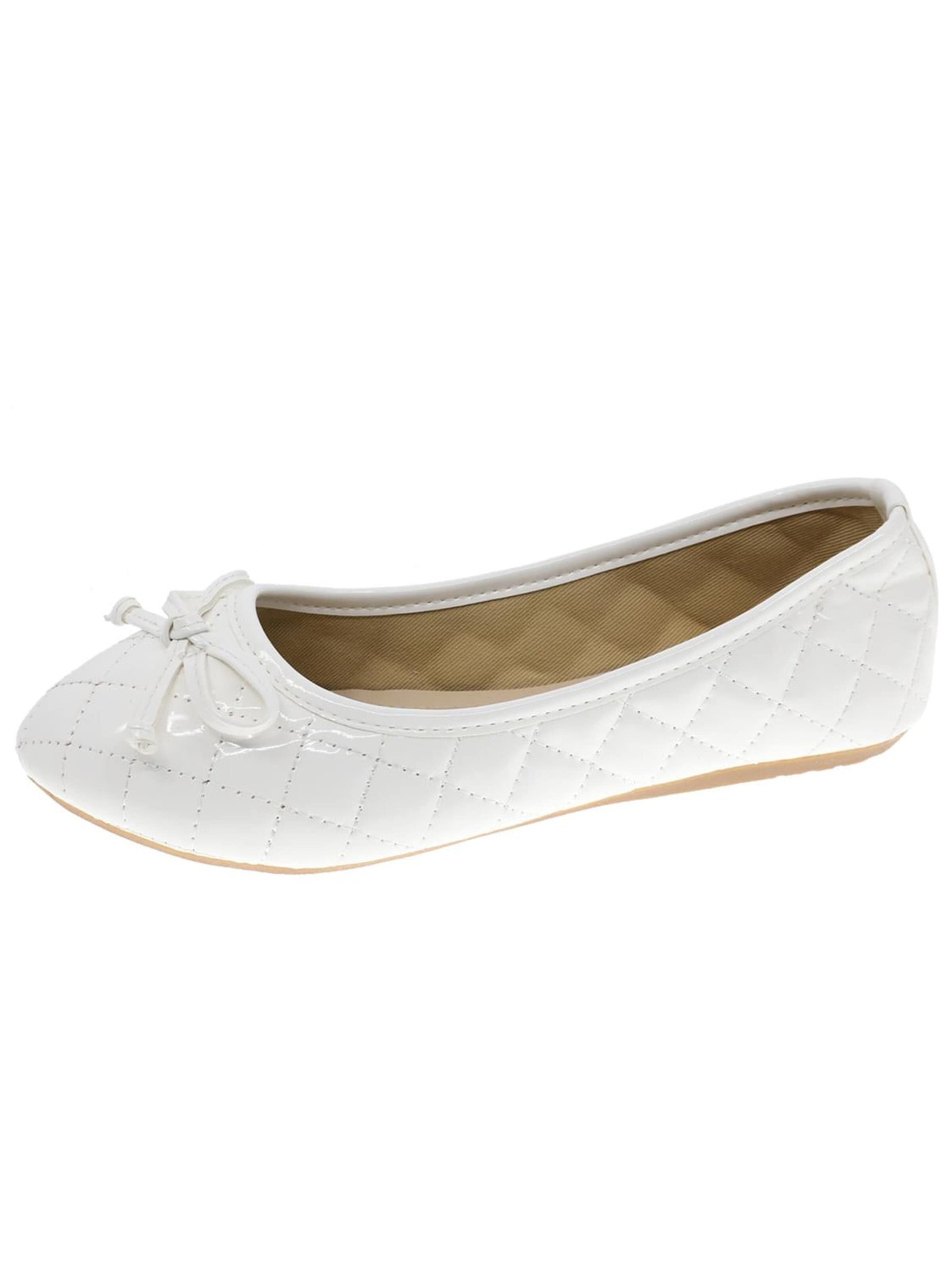 Ballerina 'Bailarina' di Beppi in bianco: frontale