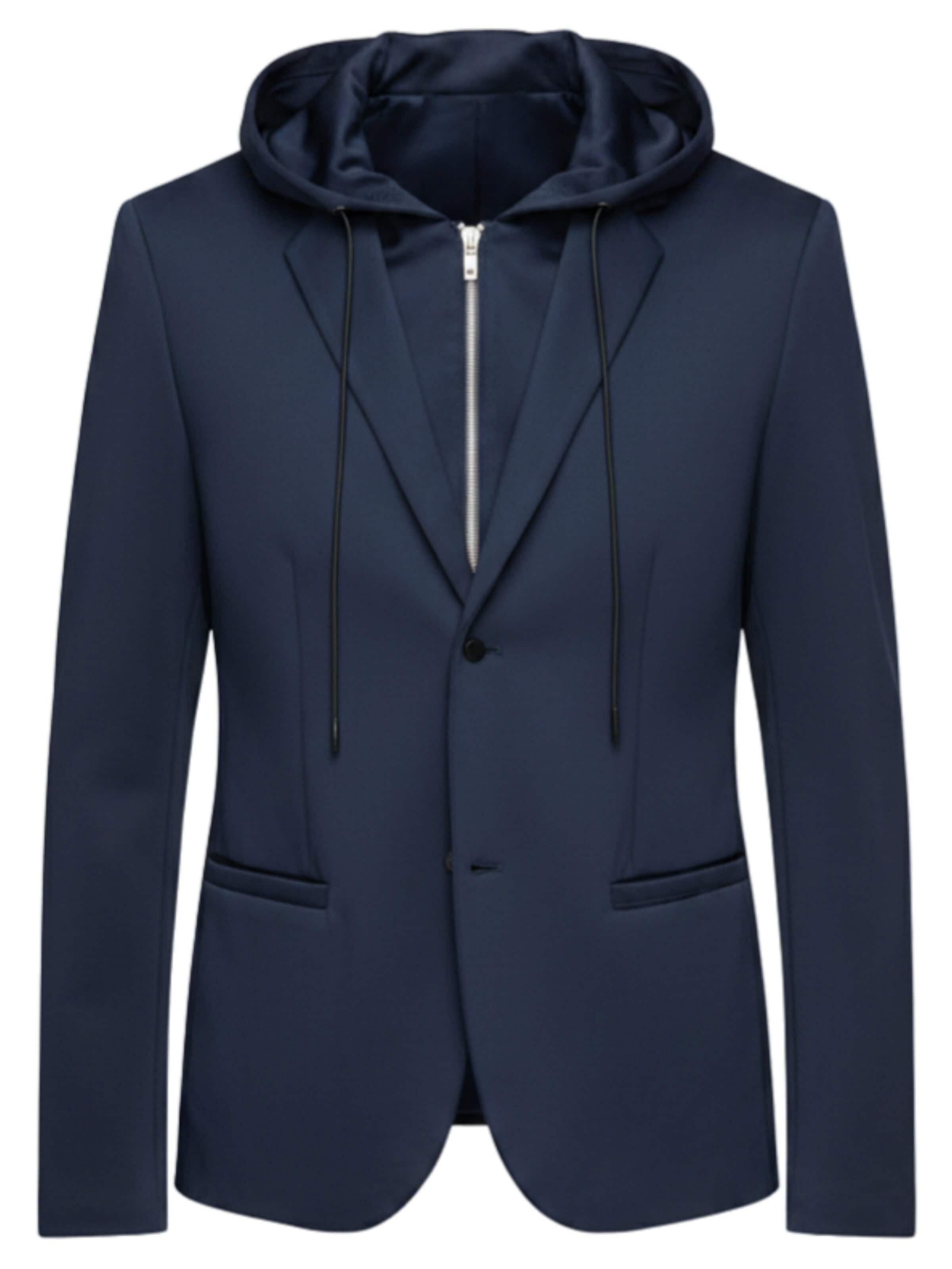 Ombre Regular Fit Jakke i blå: forside