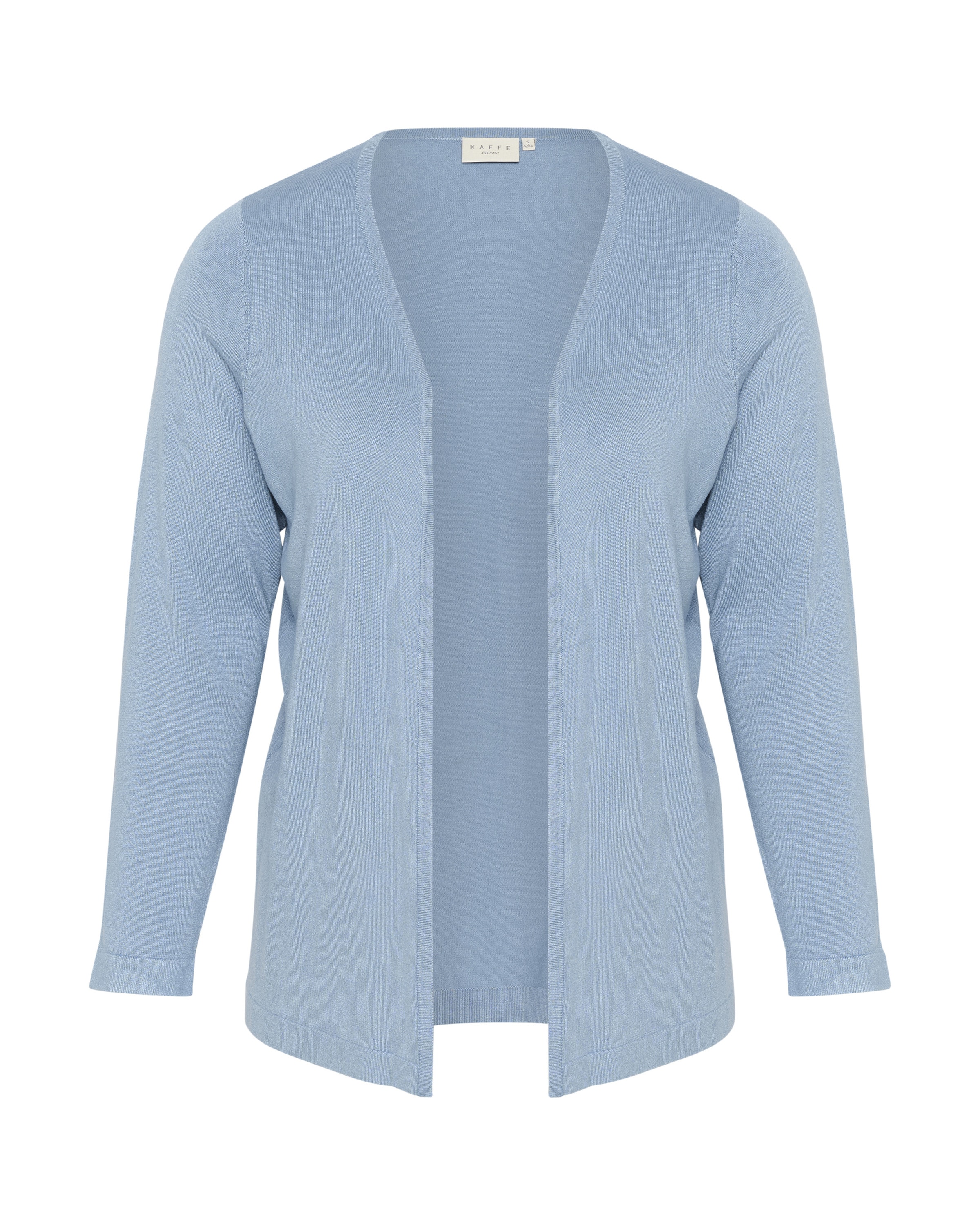 KAFFE CURVE Casaco de malha 'Farsia' em opal, Vista do artigo